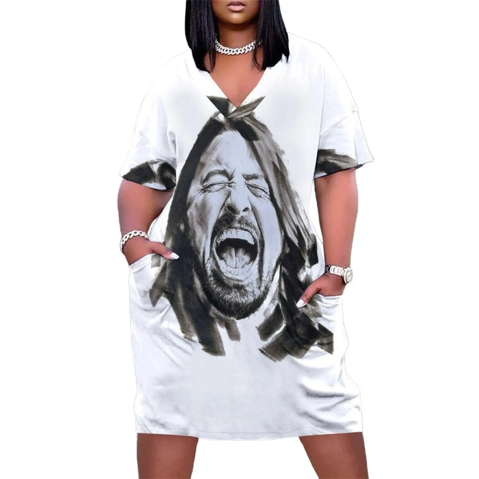Vintage face Loose Pocket Dress Woman dresses summer dress daily party dresses woman
Vintage face Loose Pocket Dress Woman dresses summer dress daily party dresses woman