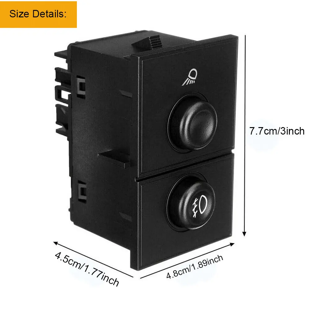 WXZOS Fog Light & Cargo Lamp Switch 15143597 For Chevrolet Silverado Sierra Cadillac
WXZOS Fog Light & Cargo Lamp Switch 15143597 For Chevrolet Silverado Sierra Cadillac