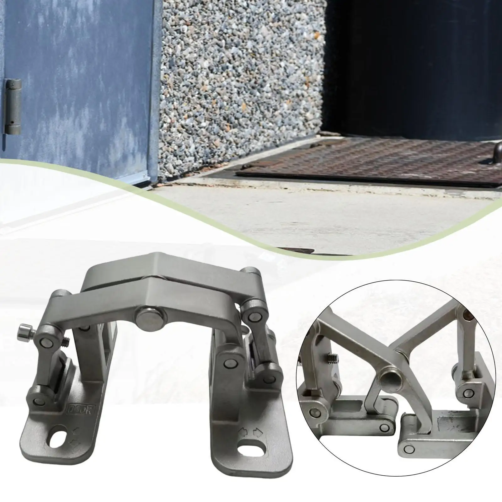 Invisible Stone Door Hinge Multifunctional 70kg Max Load High Strength Heavy Duty Accessories for Fence Gate Thick Doors
Invisible Stone Door Hinge Multifunctional 70kg Max Load High Strength Heavy Duty Accessories for Fence Gate Thick Doors