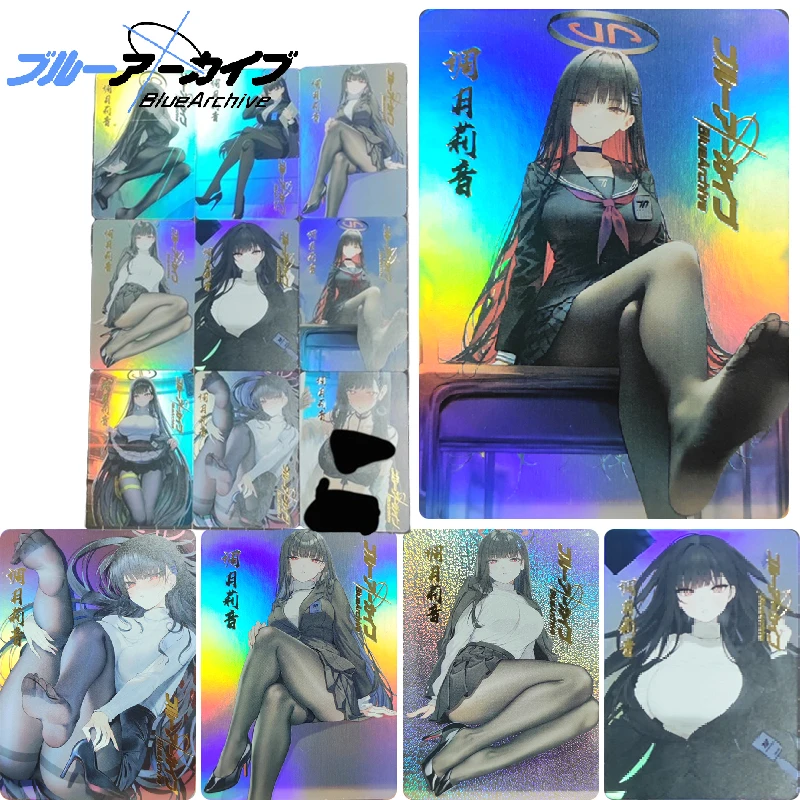 Blue Archive Kuromi Serika Sixteen Nights Wild Palace DIY Homemade Bronzing Game Toys Collection Card Christmas Birthday Gift
Blue Archive Kuromi Serika Sixteen Nights Wild Palace DIY Homemade Bronzing Game Toys Collection Card Christmas Birthday Gift
