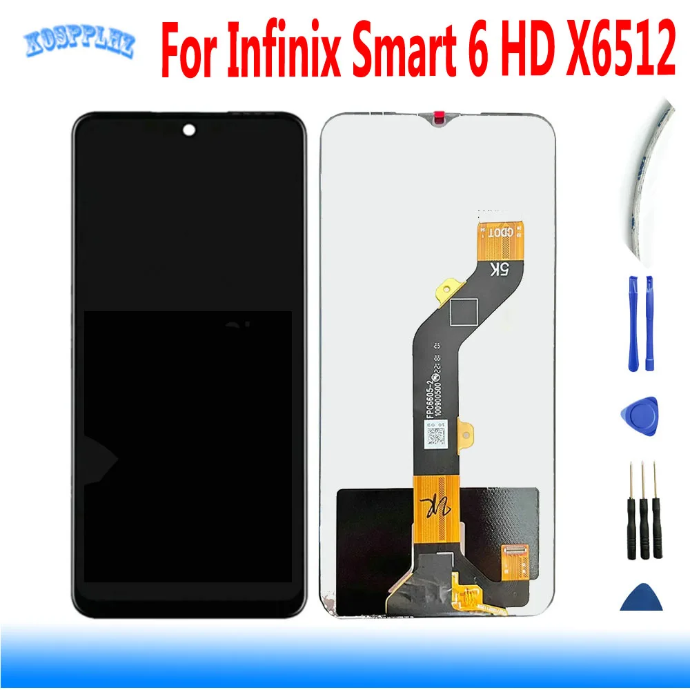Для Infinix Smart 6 HD X6512 ЖК-дисплей, дигитайзер сенсорного экрана в сборе, запасные части
Для Infinix Smart 6 HD X6512 ЖК-дисплей, дигитайзер сенсорного экрана в сборе, запасные части
