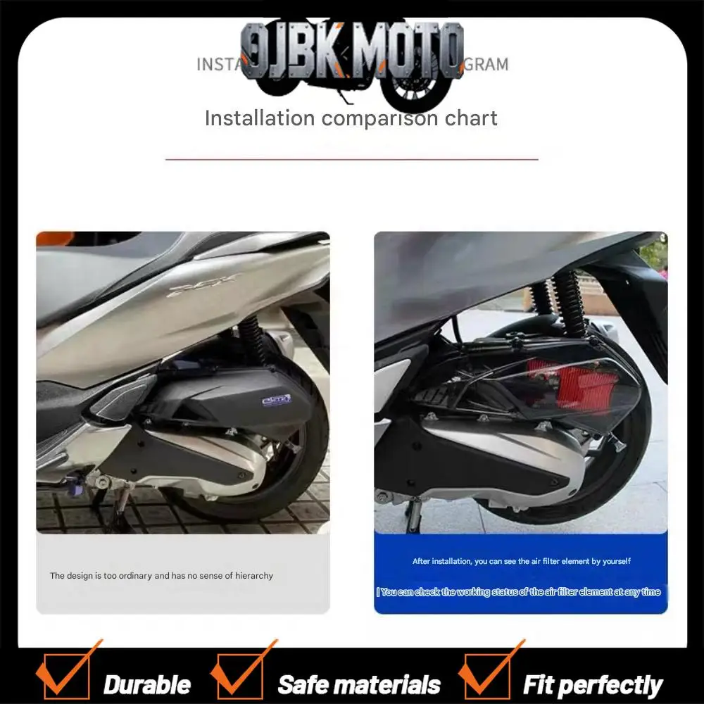 【Perfect fit】For Honda PCX160 ADV160 2021-2023 modified air filter cover decorative cover ABS air filter cover accessories
【Perfect fit】For Honda PCX160 ADV160 2021-2023 modified air filter cover decorative cover ABS air filter cover accessories