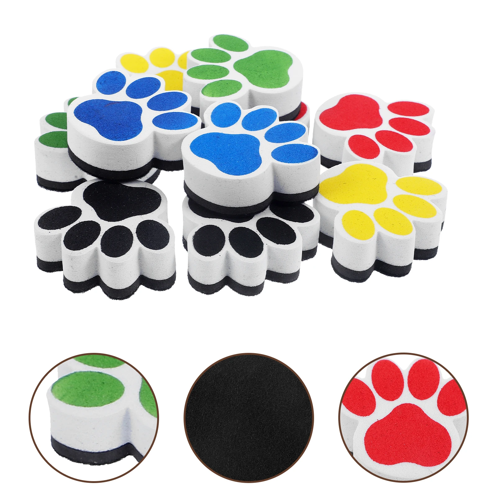 10 Pcs Whiteboard Eraser Magnetic EVA Felt Dry Erase Whiteboard Eraser Classroom Home Office Kids Use Portable Washable
10 Pcs Whiteboard Eraser Magnetic EVA Felt Dry Erase Whiteboard Eraser Classroom Home Office Kids Use Portable Washable
