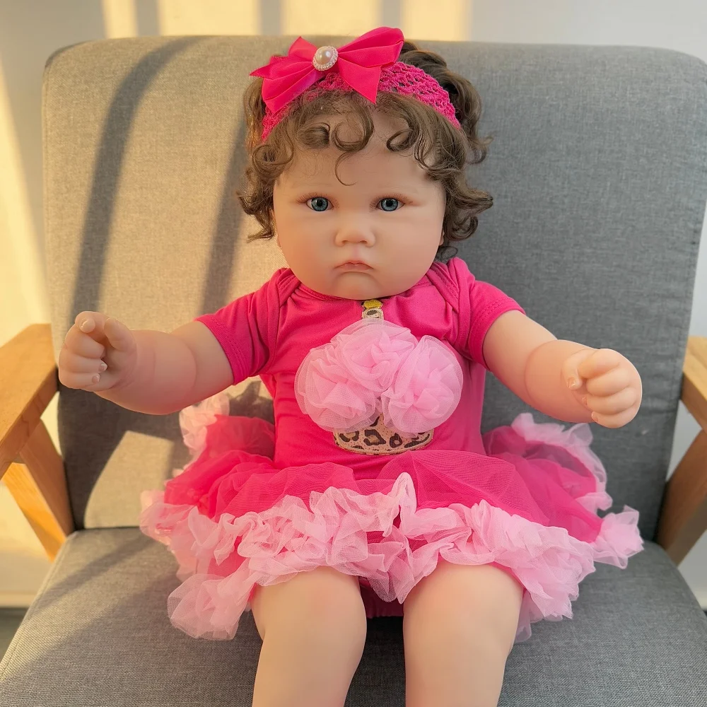 BZDOLL 60cm 24inch Realistic Soft Vinyl Reborn Baby Doll Fat Big Toddler Art Bebe Girl Toy Perfect Gift for Kids
BZDOLL 60cm 24inch Realistic Soft Vinyl Reborn Baby Doll Fat Big Toddler Art Bebe Girl Toy Perfect Gift for Kids