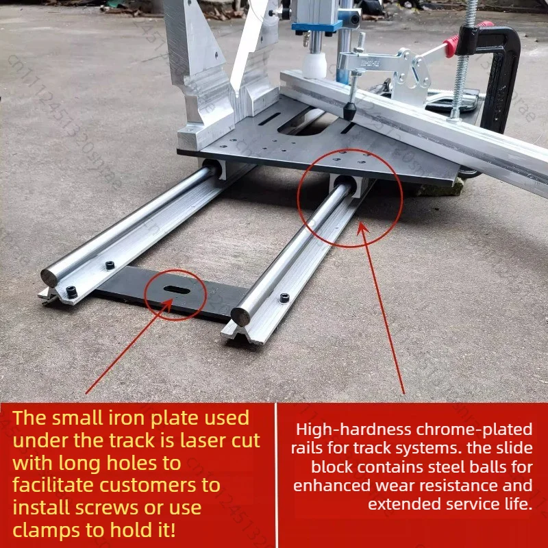Woodworking End Milling Push Table Tool Machinery Rail Table Guide Booster Slide Rail Push Board Shaft Ground Gong
Woodworking End Milling Push Table Tool Machinery Rail Table Guide Booster Slide Rail Push Board Shaft Ground Gong