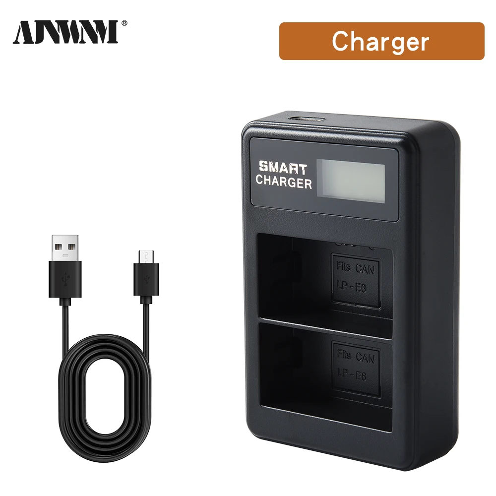 For Canon LP-E6 LP E6 LPE6 LCD USB Dual Charger for Canon EOS 5DS 5D Mark II 5D 6D 7D Mark II 60D 60Da 70D 80D DSLR Camera
For Canon LP-E6 LP E6 LPE6 LCD USB Dual Charger for Canon EOS 5DS 5D Mark II 5D 6D 7D Mark II 60D 60Da 70D 80D DSLR Camera