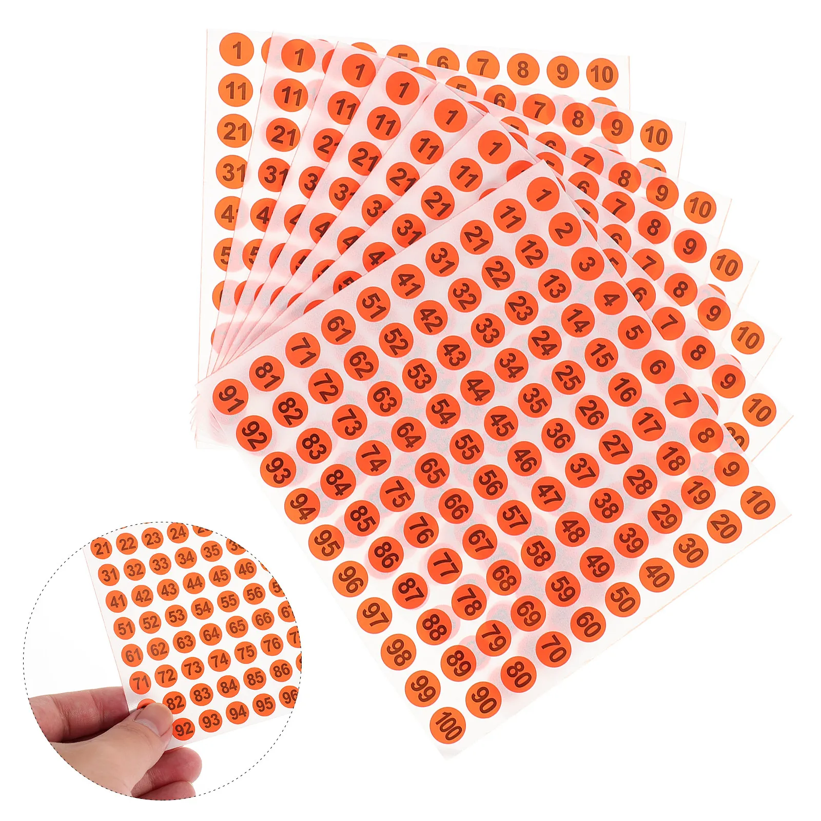 100Pcs PVC Round Number Stickers Self-Adhesive Detachable Labels Clear Handwriting for DIY Crafts Party Gifts Room Storage
100Pcs PVC Round Number Stickers Self-Adhesive Detachable Labels Clear Handwriting for DIY Crafts Party Gifts Room Storage