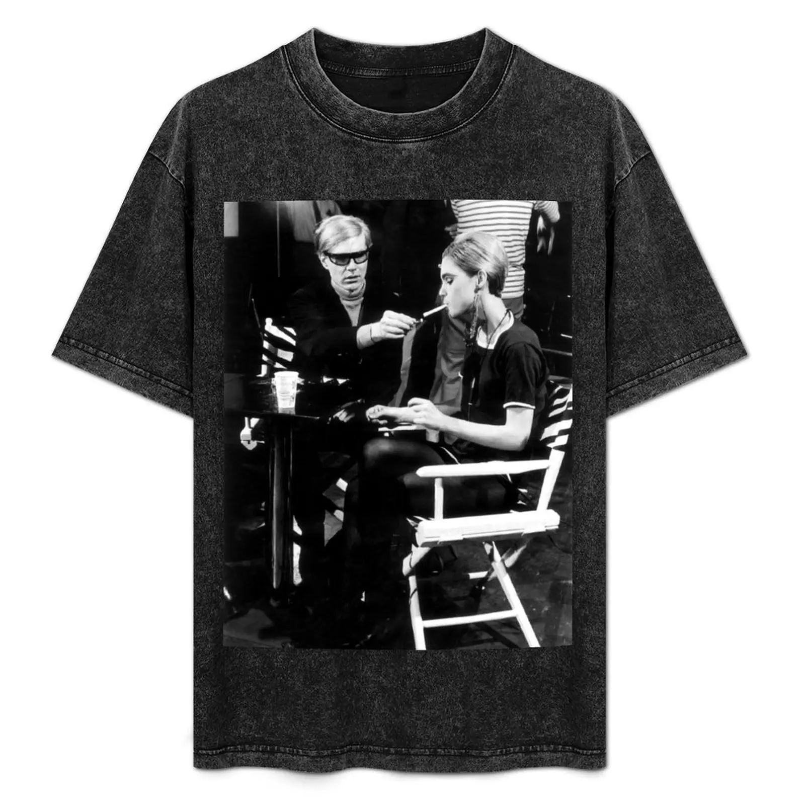 Edie Sedgwick and Andy Warhol - The factory Girl - Sixties art photography black and white T-Shirt
Edie Sedgwick and Andy Warhol - The factory Girl - Sixties art photography black and white T-Shirt