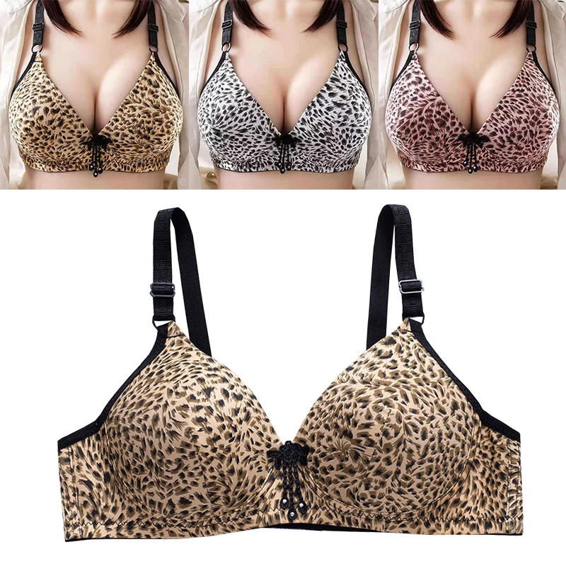 Sexy Deep V Fastening Bras For Women Push Up Soft Seamless Leopard Print Underwear Fashion Adjustable Female Bralette Quality
Sexy Deep V Fastening Bras For Women Push Up Soft Seamless Leopard Print Underwear Fashion Adjustable Female Bralette Quality