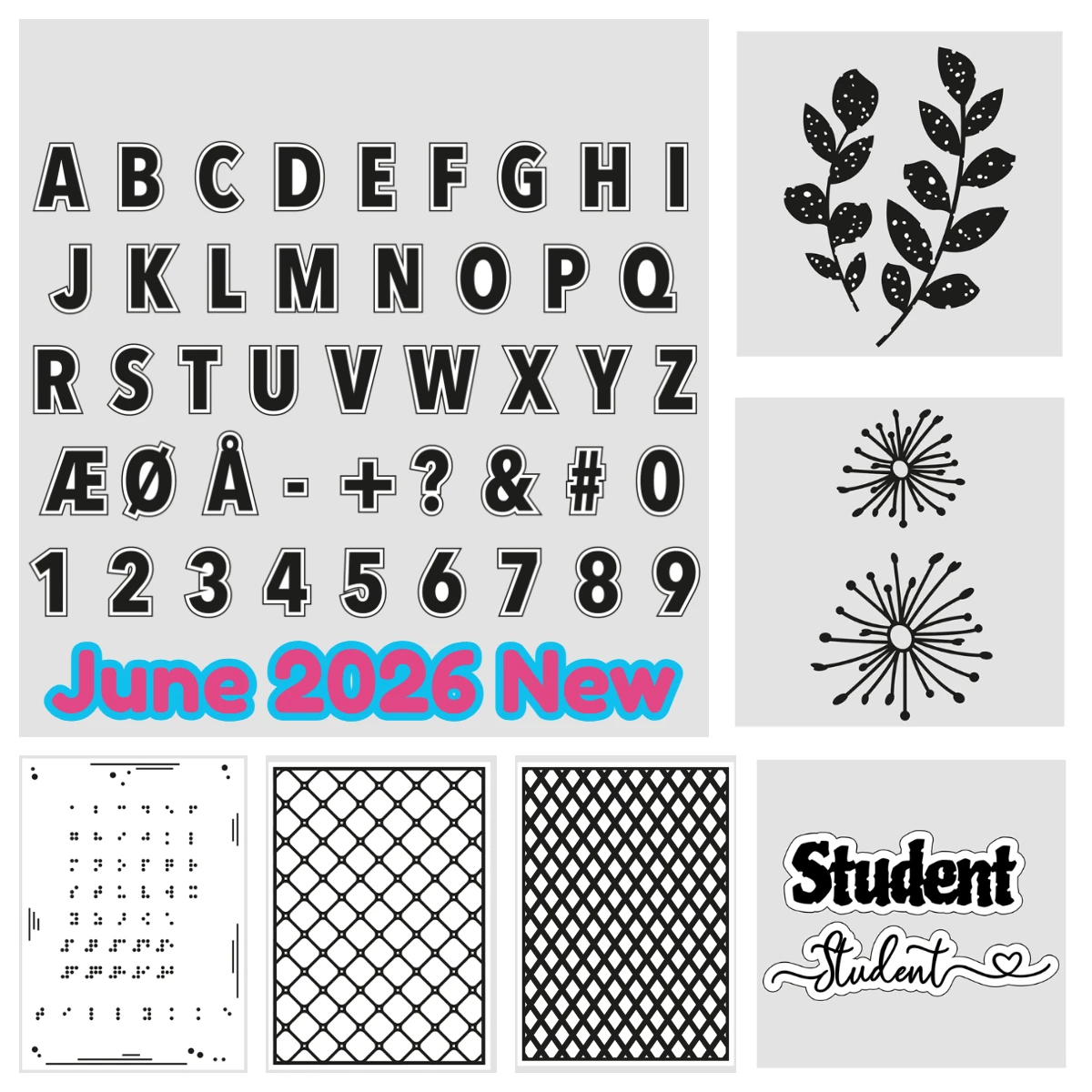 June 2026 New Student with Shadow Cool Alphabet with Shadow Metal Cutting Dies Stencils DIY Scrapbook Handmade Diary Album Cards
June 2026 New Student with Shadow Cool Alphabet with Shadow Metal Cutting Dies Stencils DIY Scrapbook Handmade Diary Album Cards