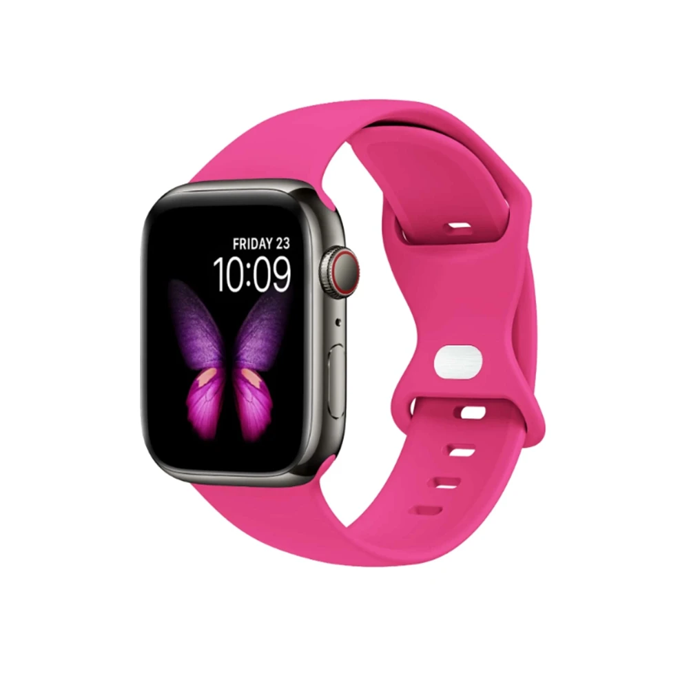 Silicone loop For Apple Watch band for iwatch women 10/9/7/ 38mm 40mm 41mm 42mm 44mm 45mm 46mm Strap
Silicone loop For Apple Watch band for iwatch women 10/9/7/ 38mm 40mm 41mm 42mm 44mm 45mm 46mm Strap