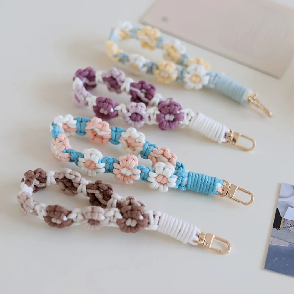 Cellphone Strap Lanyard Boho Phone Case Rope Phone Wristband Keyring Daisy Flower Keychain Colorful DIY Craft Accessories
Cellphone Strap Lanyard Boho Phone Case Rope Phone Wristband Keyring Daisy Flower Keychain Colorful DIY Craft Accessories