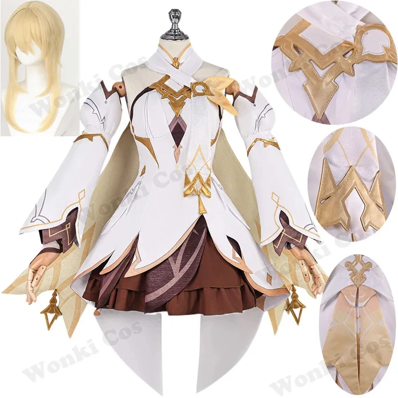 New Skin Lumine Costume Wig Hair Game Impact Traveler Cosplay Costumes for Halloween Role Play Comic Con Outfits ,[6jh
New Skin Lumine Costume Wig Hair Game Impact Traveler Cosplay Costumes for Halloween Role Play Comic Con Outfits ,[6jh