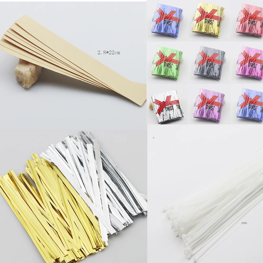 100PCS Kraft Paper Wire Tie Color Wire Tie Candy Gift Decoration Packaging Accessories Socks Belt Fastening Supplies
100PCS Kraft Paper Wire Tie Color Wire Tie Candy Gift Decoration Packaging Accessories Socks Belt Fastening Supplies