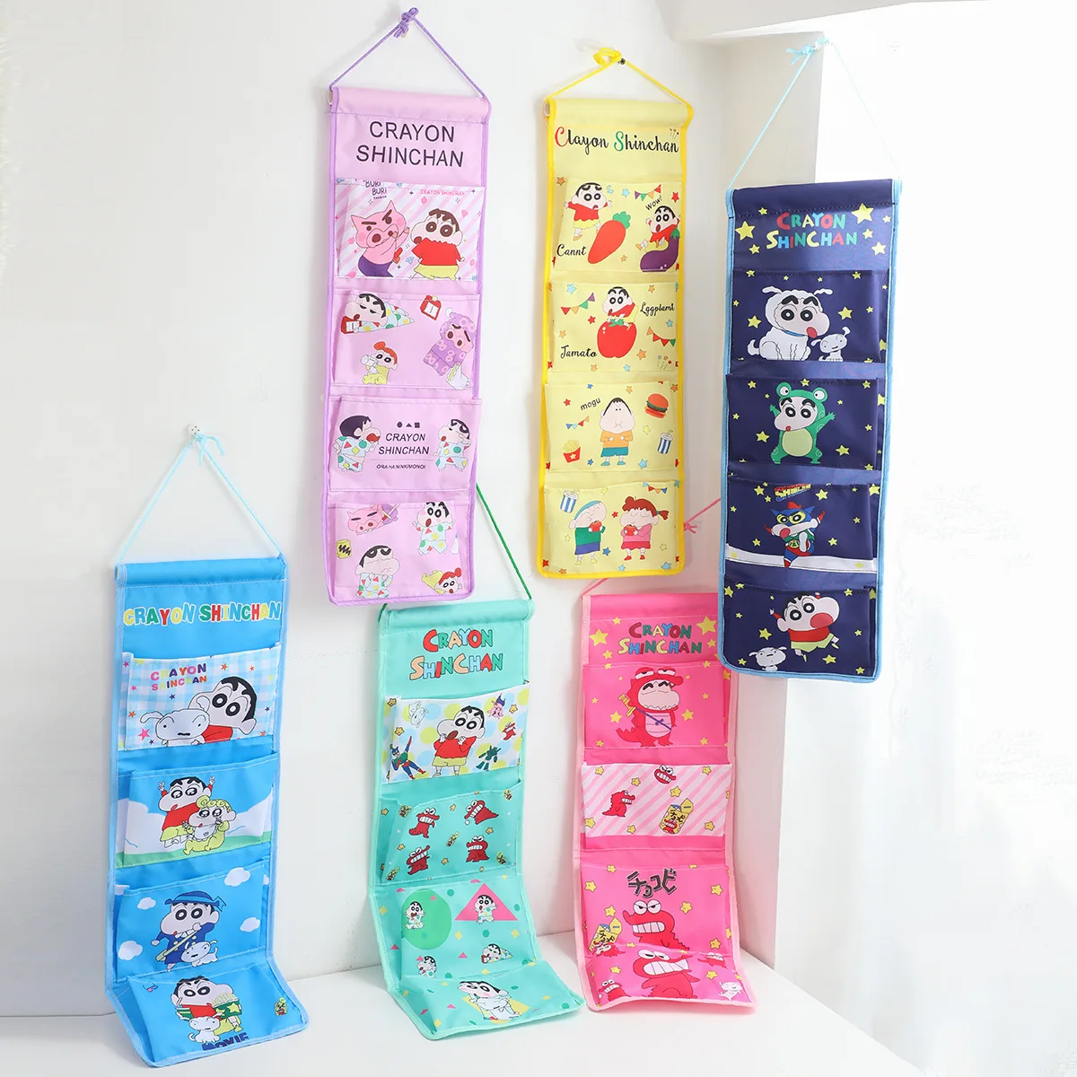 Cute Crayon Shin-chan Creative Kawaii Girl Wall Hanging Storage Bag Cartoon Anime Multi-compartment Bag Sundry Bag
Cute Crayon Shin-chan Creative Kawaii Girl Wall Hanging Storage Bag Cartoon Anime Multi-compartment Bag Sundry Bag