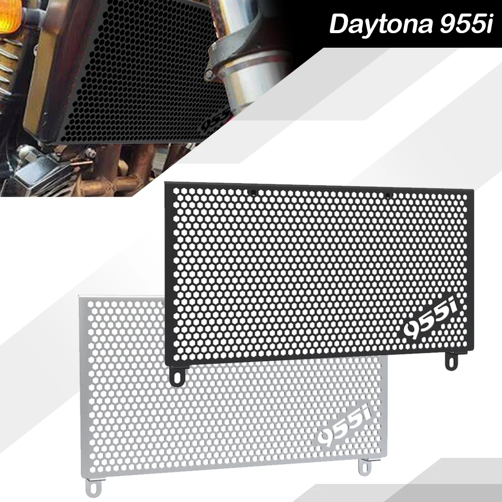 Для Daytona 955i 2002 2003 2004 2005 2006 Daytona955i решетка радиатора Защитная крышка мотоцикла CNC Alumiunm аксессуары
Для Daytona 955i 2002 2003 2004 2005 2006 Daytona955i решетка радиатора Защитная крышка мотоцикла CNC Alumiunm аксессуары