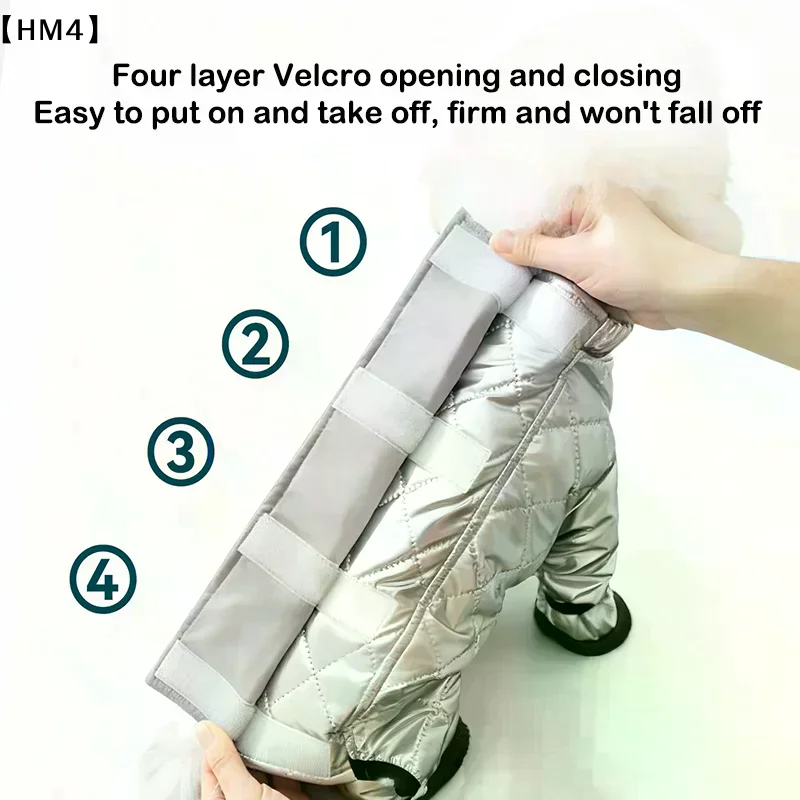 Dog Snow Suit, Full Body Dog Coat, Dog-Booties And Paw Protectors, Fullbody Winter Coat Snowsuit Warm Jackets
Dog Snow Suit, Full Body Dog Coat, Dog-Booties And Paw Protectors, Fullbody Winter Coat Snowsuit Warm Jackets