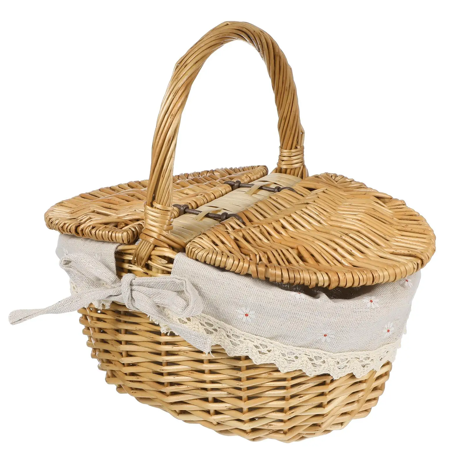 Rattan Storage Basket 26x18x15cm Natural Wicker Picnic Handwoven Lightweight Durable Home Decor Fruit Vegetable Bread Storage
Rattan Storage Basket 26x18x15cm Natural Wicker Picnic Handwoven Lightweight Durable Home Decor Fruit Vegetable Bread Storage