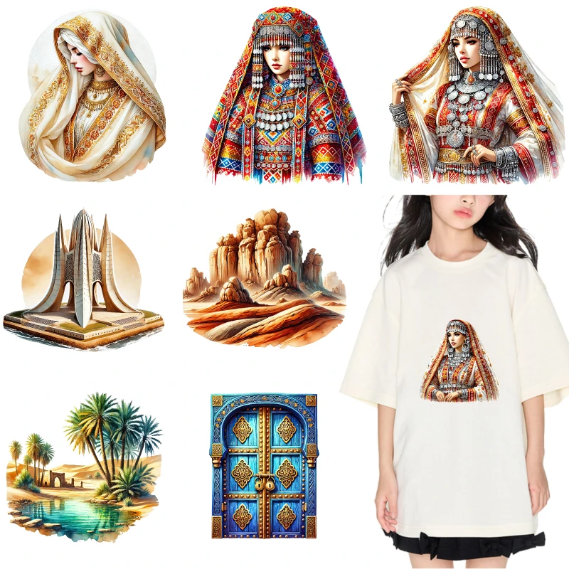 2PCS Traditional Woman In Headdress iron on patches DTF Patches for clothes Iron-on transfers for clothing heat transfer
2PCS Traditional Woman In Headdress iron on patches DTF Patches for clothes Iron-on transfers for clothing heat transfer