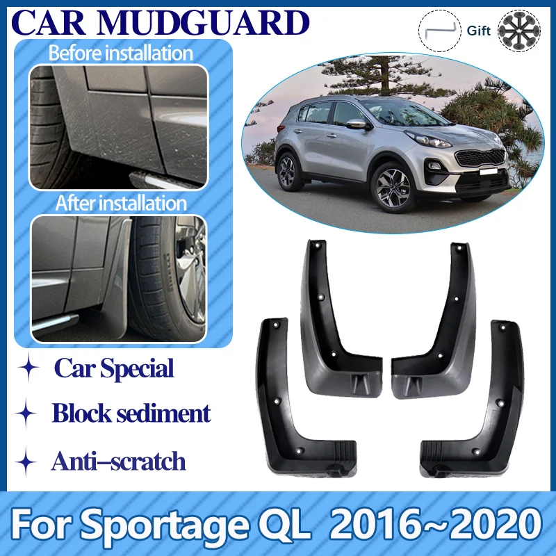 Car Mudguard For Kia Sportage QL KX5 2016 2017 2018 2019 2020 Mud Flaps Wheel Fender Anti-splash Auto Accessories Guard Mudflaps
Car Mudguard For Kia Sportage QL KX5 2016 2017 2018 2019 2020 Mud Flaps Wheel Fender Anti-splash Auto Accessories Guard Mudflaps