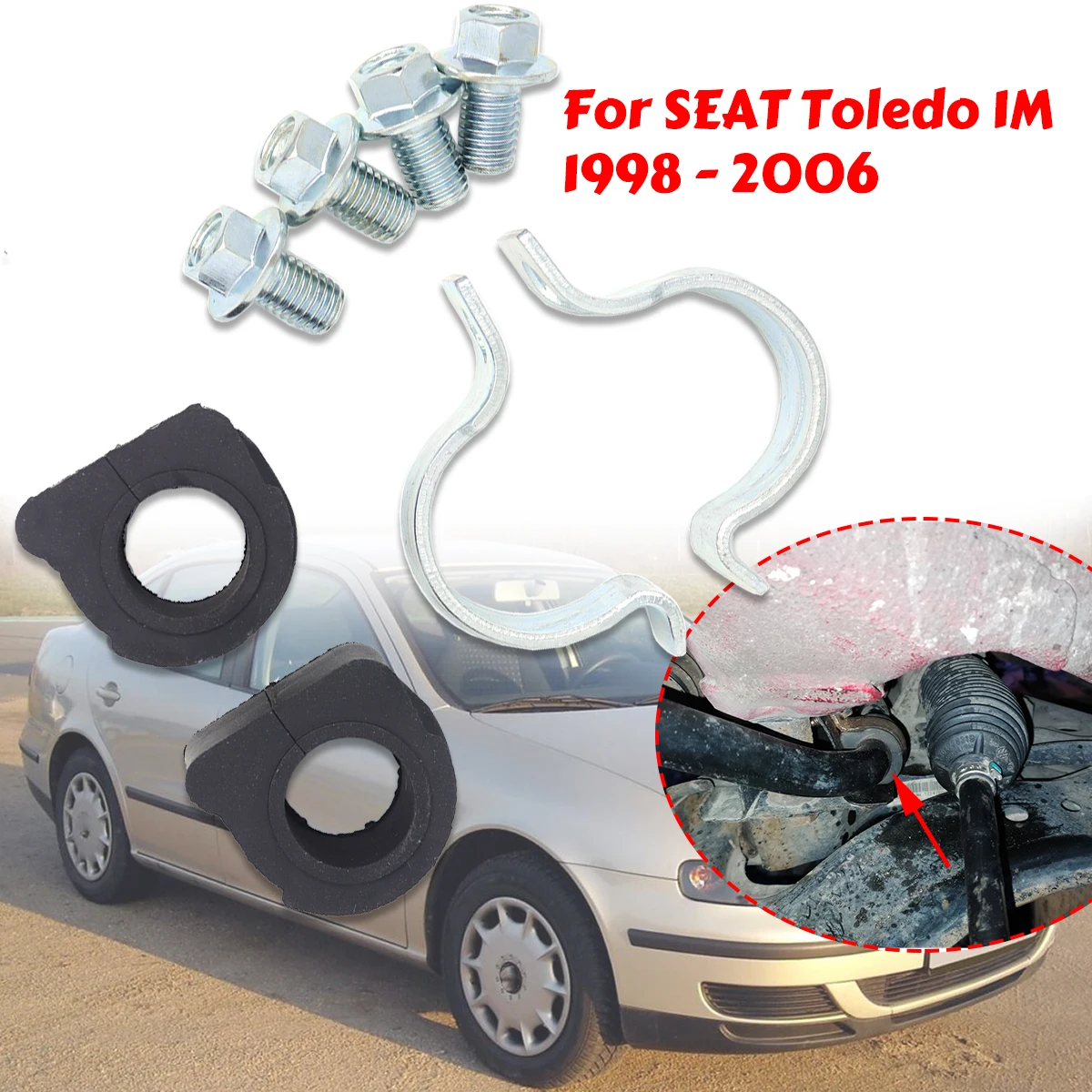Втулка стабилизатора переднего моста 21 мм для SEAT Toledo 1 м, болт зажимного кронштейна, стабилизатор стабилизатора 1J 0411314 T 1J 0411336 D 1998-2006 гг.
Втулка стабилизатора переднего моста 21 мм для SEAT Toledo 1 м, болт зажимного кронштейна, стабилизатор стабилизатора 1J 0411314 T 1J 0411336 D 1998-2006 гг.