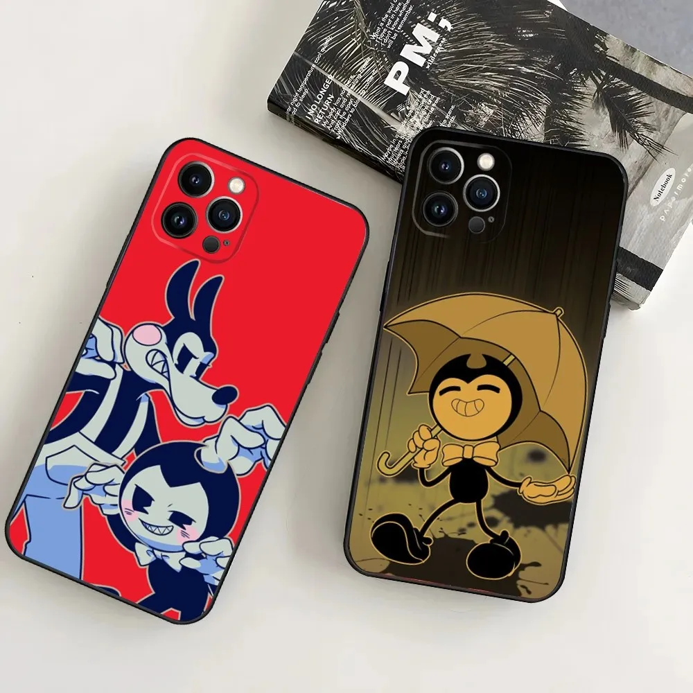 Game B-Bendy Phone Case For iPhone16,15,14,13,12 Mini 11 Pro XR,X,XS,MAX 7,8 Plus Silicone Cover Soft Black
Game B-Bendy Phone Case For iPhone16,15,14,13,12 Mini 11 Pro XR,X,XS,MAX 7,8 Plus Silicone Cover Soft Black