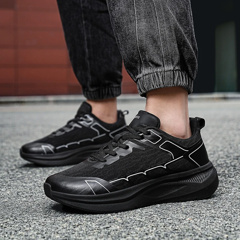 New Men'S Running Shoes Lightweight Breathable Fitness Exercise Slow Running Outdoor Comfort Walking Sports Men'S Shoes 39-46
New Men'S Running Shoes Lightweight Breathable Fitness Exercise Slow Running Outdoor Comfort Walking Sports Men'S Shoes 39-46