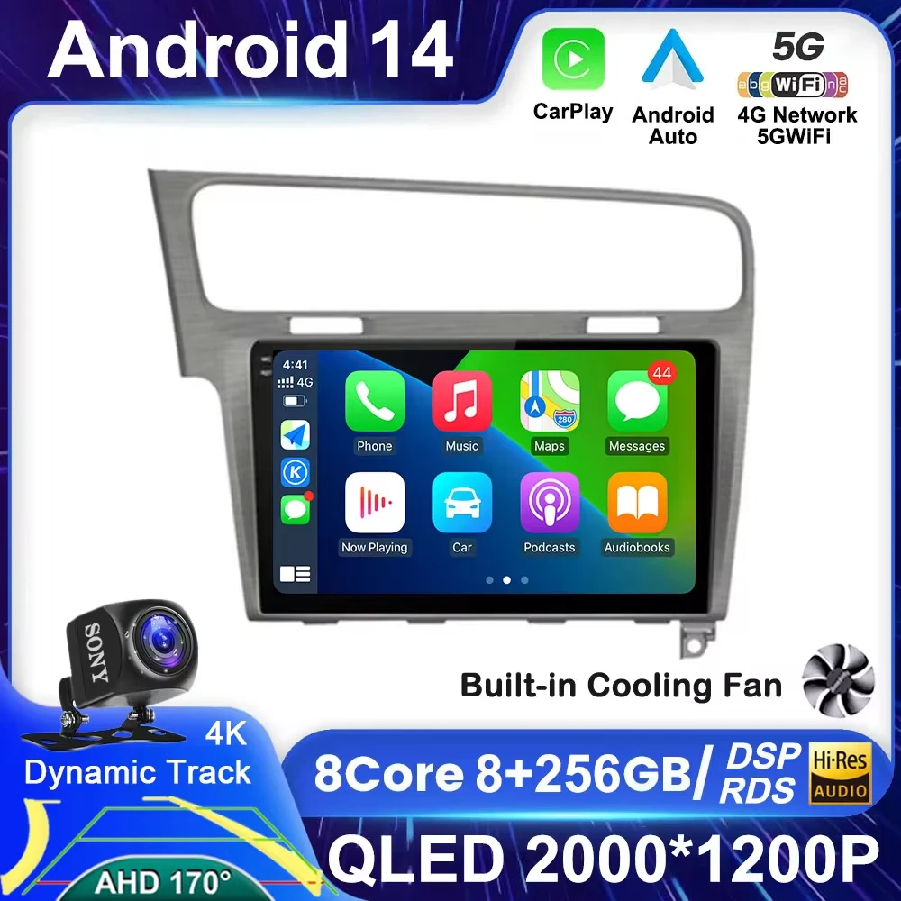 10" Android 14 For Volkswagen VW Golf 7 2013 - 2020 MK7 Car Radio Multimedia Auto GPS Carplay Stereo Video Player Navigation DSP
10" Android 14 For Volkswagen VW Golf 7 2013 - 2020 MK7 Car Radio Multimedia Auto GPS Carplay Stereo Video Player Navigation DSP