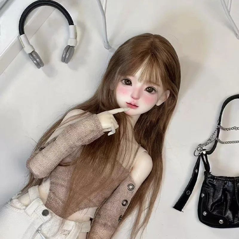 Bjd Doll Wig High-Temperature Fiber Hair 1/3 1/4 1/6 Scale Mdd Cute Daily Dark Brown Straight Long Hair With Bangs
Bjd Doll Wig High-Temperature Fiber Hair 1/3 1/4 1/6 Scale Mdd Cute Daily Dark Brown Straight Long Hair With Bangs