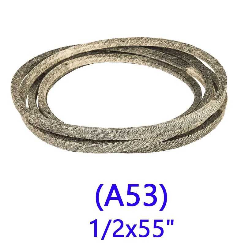 For John Deere TCU20002 V-Belt A53 1/2"x55" Aramid Cord Reinforced 32"/54" Deck for 717A 717E 727A
For John Deere TCU20002 V-Belt A53 1/2"x55" Aramid Cord Reinforced 32"/54" Deck for 717A 717E 727A