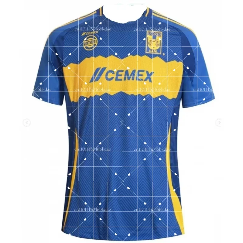 24_25 Tigres UANL Home and Away Training Football Jersey Adult Summer Oversized T-shirt Football Short Sleeved Men's Clothing
24_25 Tigres UANL Home and Away Training Football Jersey Adult Summer Oversized T-shirt Football Short Sleeved Men's Clothing