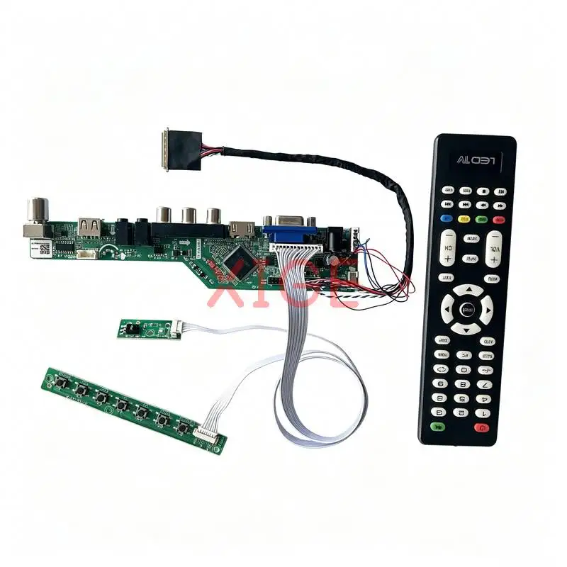 Controller Board Fit B140XTN03 B140XTN01 B140XTN06 B140XTN02 1366x768 40Pin LVDS 1366*768 HDMI+VGA+AV+USB Laptop Monitor DIY Kit
Controller Board Fit B140XTN03 B140XTN01 B140XTN06 B140XTN02 1366x768 40Pin LVDS 1366*768 HDMI+VGA+AV+USB Laptop Monitor DIY Kit