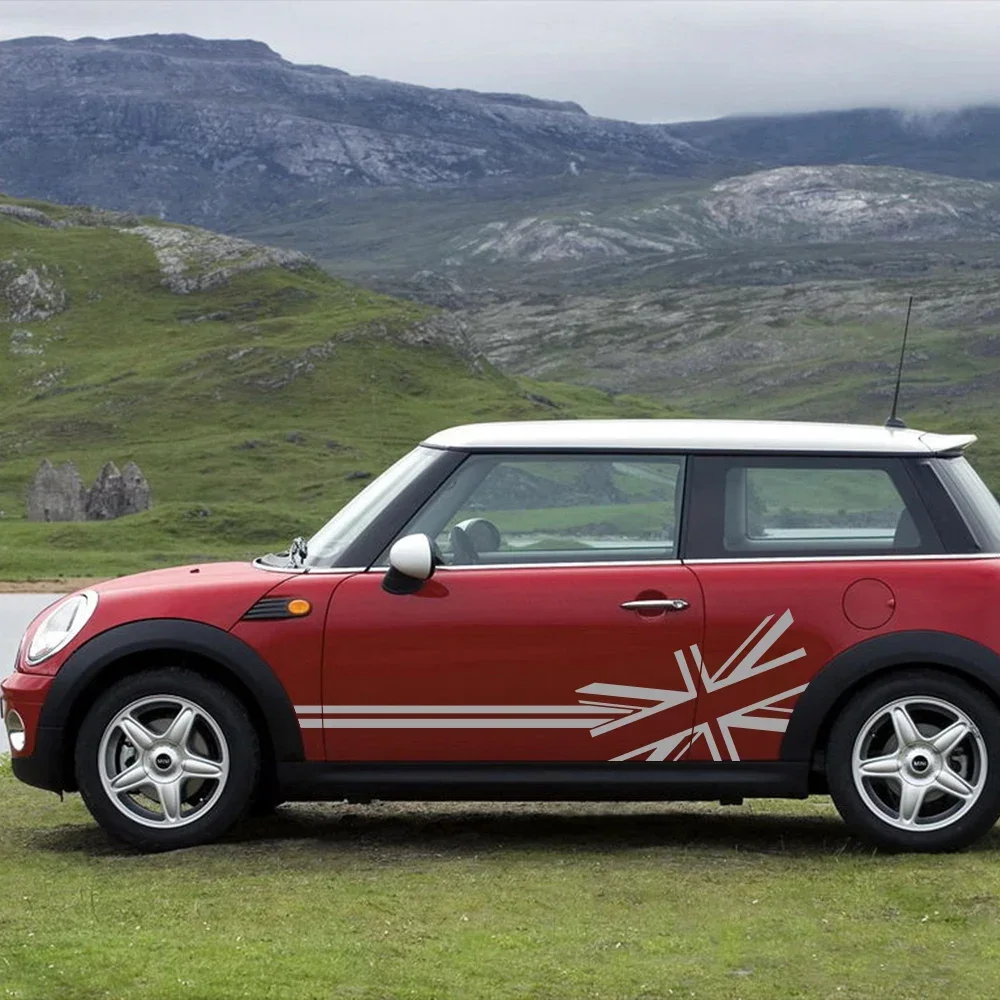 2pcs Car Sticker Flag Style Side Stripe Decals Decoration For Mini Cooper R56 R57 R58 R50 R52 R53 R59 R61 R60 F60 F55 F56 F54
2pcs Car Sticker Flag Style Side Stripe Decals Decoration For Mini Cooper R56 R57 R58 R50 R52 R53 R59 R61 R60 F60 F55 F56 F54