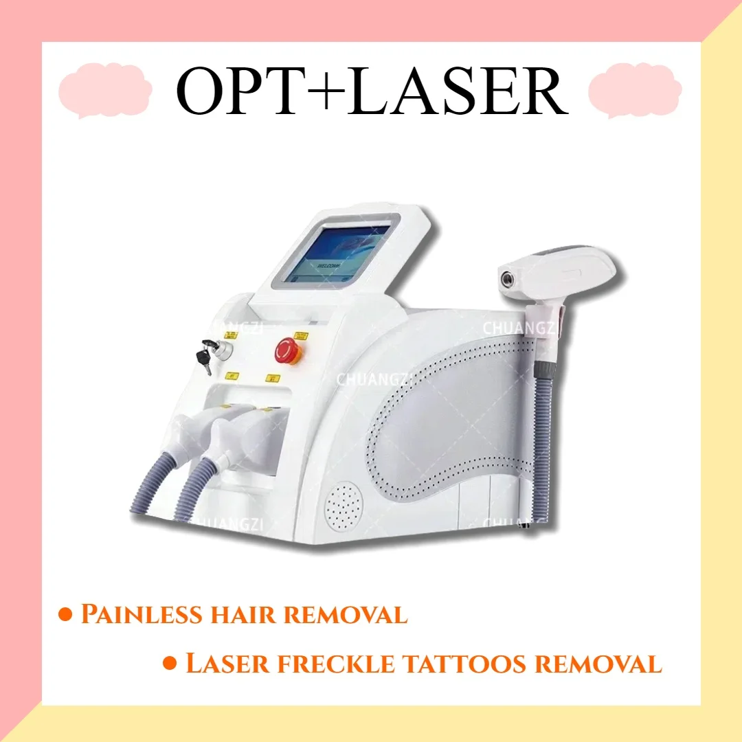 Tattoo Portable Removal Laser 2 in1 OPT Machine Skin Rejuvenation All Skin Colors Permanent Hair Professional Equipment
Tattoo Portable Removal Laser 2 in1 OPT Machine Skin Rejuvenation All Skin Colors Permanent Hair Professional Equipment
