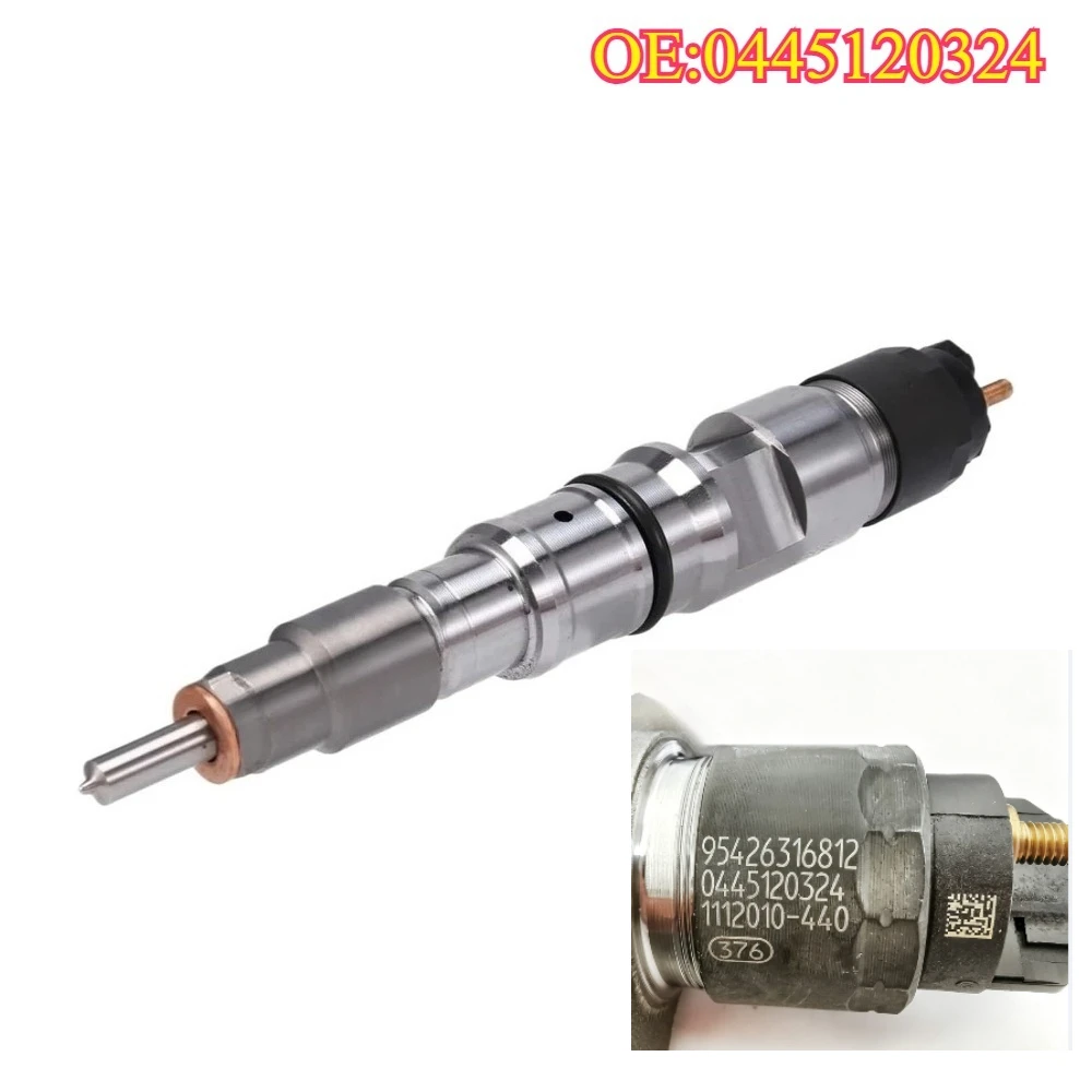 Original High quality New For 0445120324 Diesel Fuel Injector 1112010-440-0000
Original High quality New For 0445120324 Diesel Fuel Injector 1112010-440-0000