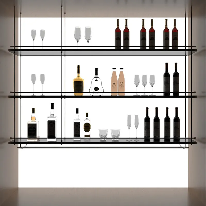 Металлическая вешалка, подвесная винная стойка, декоративная стойка для хранения над островом, ресторанная винная витрина по индивидуальному заказу
Металлическая вешалка, подвесная винная стойка, декоративная стойка для хранения над островом, ресторанная винная витрина по индивидуальному заказу