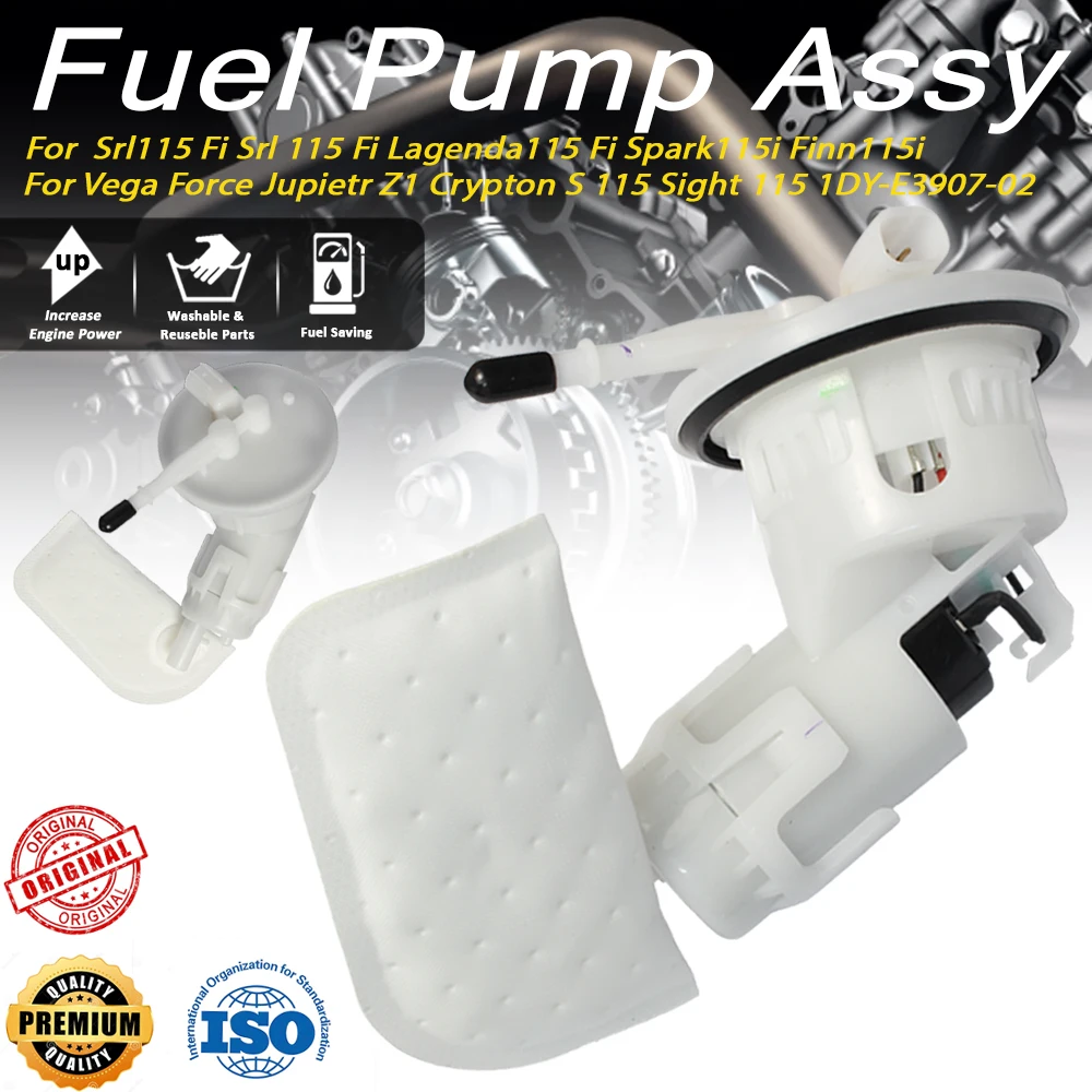 Srl 115 Fi Lagenda115 Fi Spark115i Finn115i Vega Force Jupietr Z1 Crypton S / Sight 115 1DY-E3907-02 For Fuel Pump Assy
Srl 115 Fi Lagenda115 Fi Spark115i Finn115i Vega Force Jupietr Z1 Crypton S / Sight 115 1DY-E3907-02 For Fuel Pump Assy