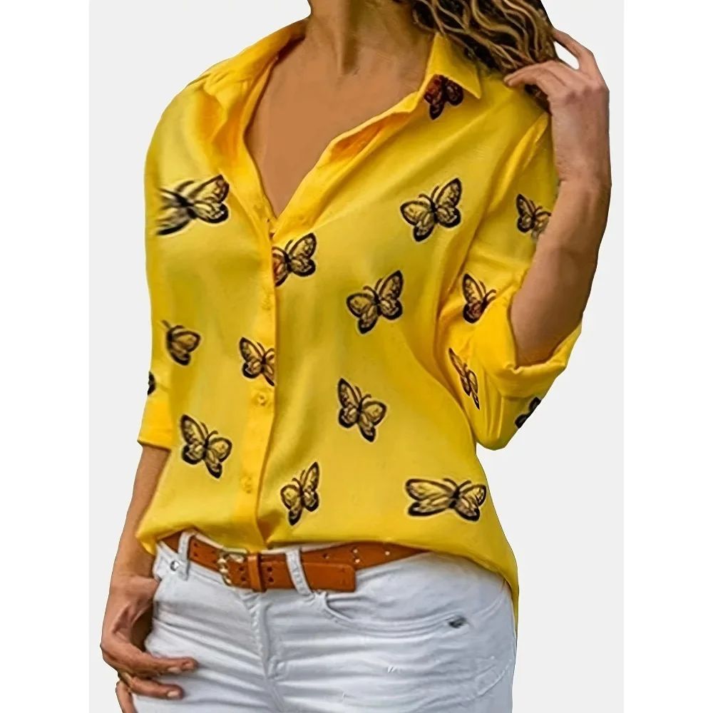 Plus Size 1Xl-5XL New Women's Turn-down Long Sleeve Blouses Collar Blouse Shirt Casual Tops
Plus Size 1Xl-5XL New Women's Turn-down Long Sleeve Blouses Collar Blouse Shirt Casual Tops