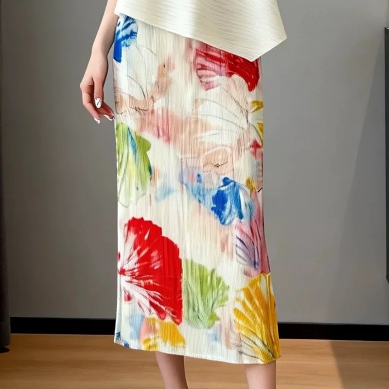 Miyake Pleated Skirt Plisse 2026 Summer New Miyake Pleats Jupe Color-Block Art Print Loose Plus Size Personality Fold Skirt
Miyake Pleated Skirt Plisse 2026 Summer New Miyake Pleats Jupe Color-Block Art Print Loose Plus Size Personality Fold Skirt