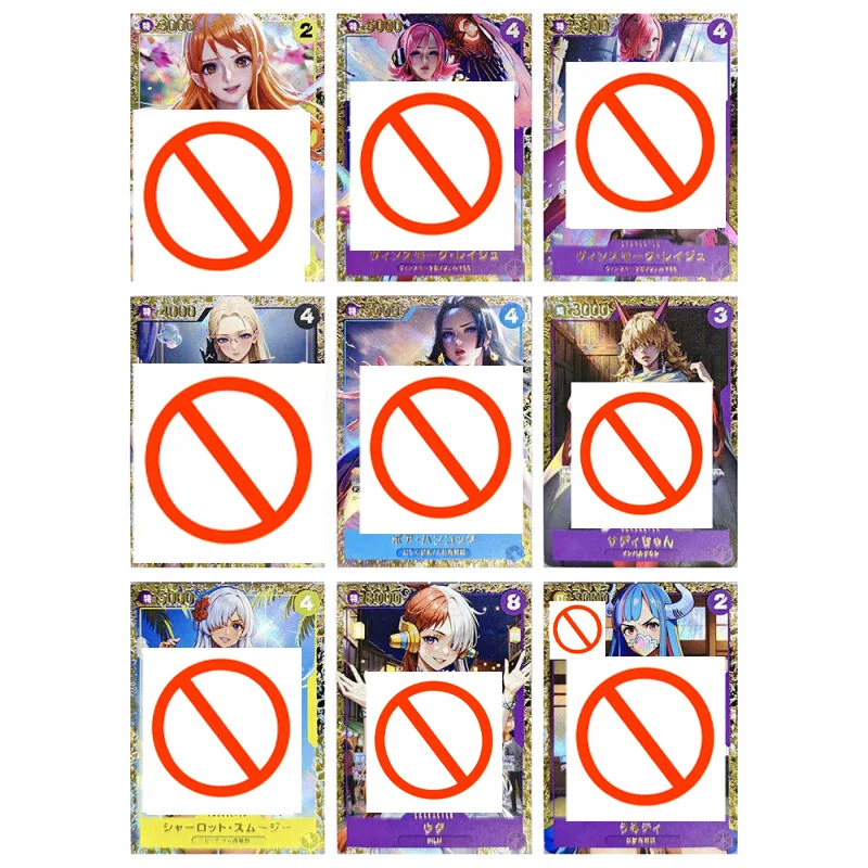 9pcs/set One Piece Nami Yamato Boa Hancock DIY self-made Color Flash Card Anime Game Collection Card Gift Toy 63*88mm
9pcs/set One Piece Nami Yamato Boa Hancock DIY self-made Color Flash Card Anime Game Collection Card Gift Toy 63*88mm