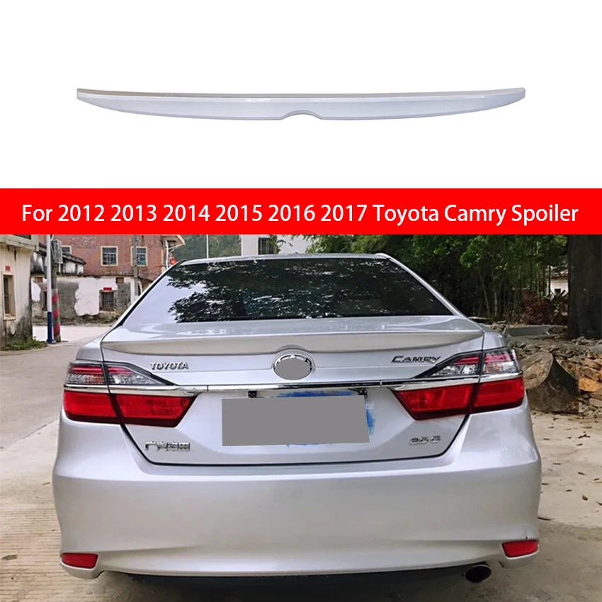 For Toyota 2012-2017 Camry Sedan Rear Trunk Lid Spoiler Rear Window Roof Spoiler Wings ABS Material Tuning Body Kit Accessories
For Toyota 2012-2017 Camry Sedan Rear Trunk Lid Spoiler Rear Window Roof Spoiler Wings ABS Material Tuning Body Kit Accessories