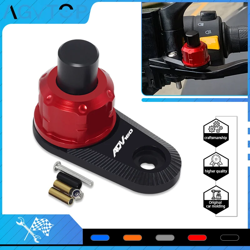 Аксессуары для мотоциклов adv350 adv160 adv150, кнопка парковки, тормозной рычаг, полуавтоматический переключатель блокировки для ADV150 ADV160 ADV350
Аксессуары для мотоциклов adv350 adv160 adv150, кнопка парковки, тормозной рычаг, полуавтоматический переключатель блокировки для ADV150 ADV160 ADV350