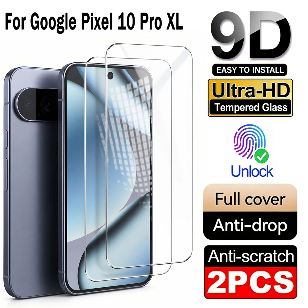 NNBILI 2pcs HD Tempered Glass, Screen Protectors For Pixel 10 Pro XL 9 Pro XL 9A 10A 9 Pro 10 Pro,9H+ Hardness Screen Protectors
NNBILI 2pcs HD Tempered Glass, Screen Protectors For Pixel 10 Pro XL 9 Pro XL 9A 10A 9 Pro 10 Pro,9H+ Hardness Screen Protectors
