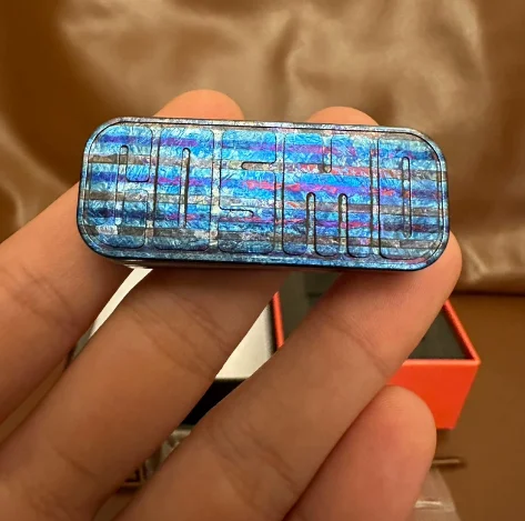 42cosmo EDC Used Ice crystal timascus fidget slider Decompression toys
42cosmo EDC Used Ice crystal timascus fidget slider Decompression toys