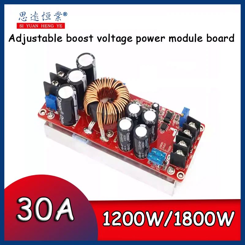 1 шт., 1200 Вт/1800 Вт, мощный DC-DC регулируемый модуль повышения мощности, 30 А постоянного напряжения и постоянного тока, автомобильная аудиосистема
1 шт., 1200 Вт/1800 Вт, мощный DC-DC регулируемый модуль повышения мощности, 30 А постоянного напряжения и постоянного тока, автомобильная аудиосистема