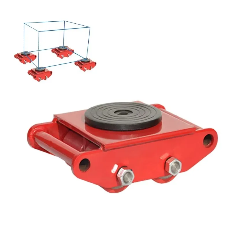 6 8 10 12 15 18 24 30 Ton Loading Tank Trolley Roller Skates Machinery Moving Equipment CRA Cargo Trolley Skates/Cargo Roller
6 8 10 12 15 18 24 30 Ton Loading Tank Trolley Roller Skates Machinery Moving Equipment CRA Cargo Trolley Skates/Cargo Roller