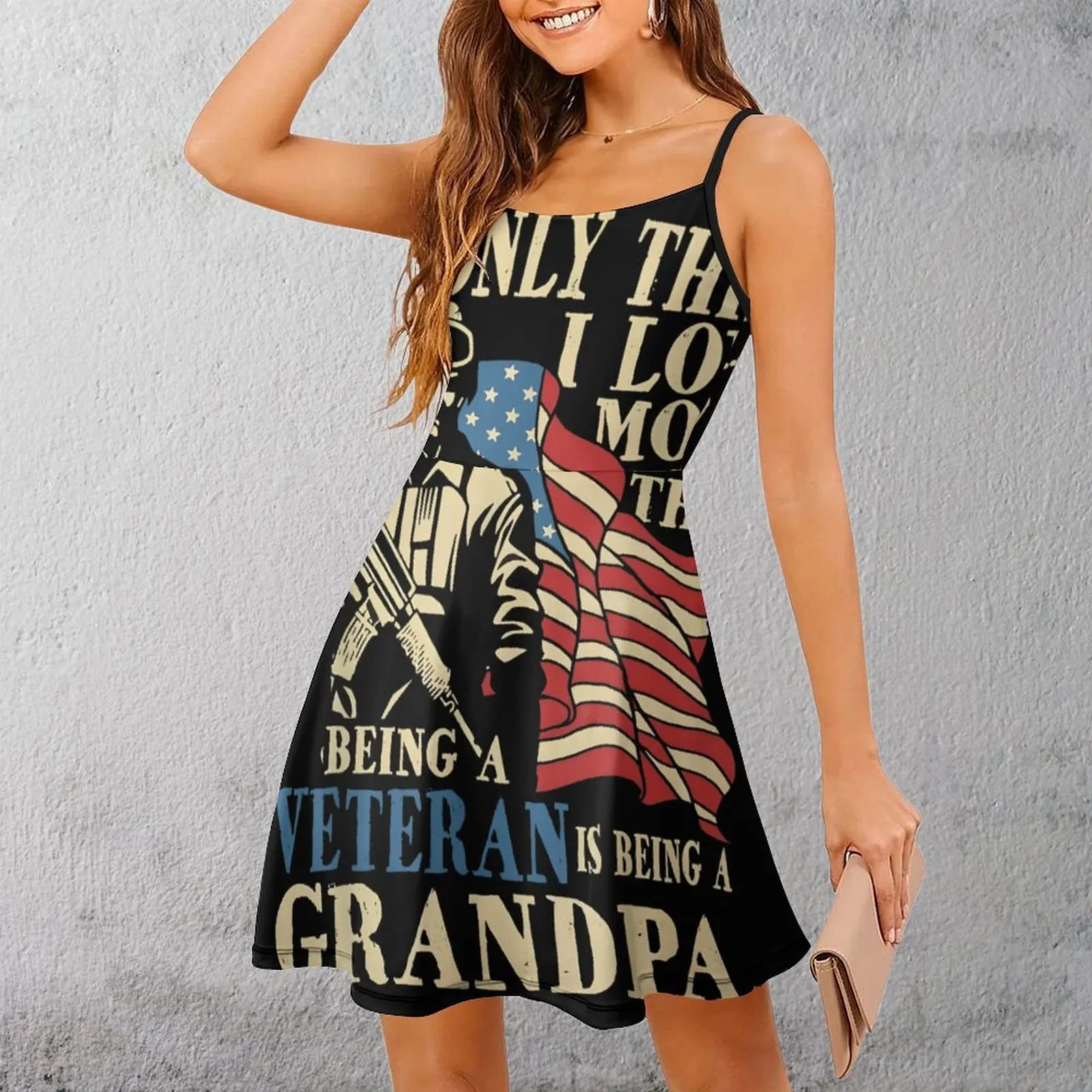 Женское платье на бретельках Veteran Grandpa Pride, сексуальное женское платье высшего качества, платье для коктейлей Geek
Женское платье на бретельках Veteran Grandpa Pride, сексуальное женское платье высшего качества, платье для коктейлей Geek