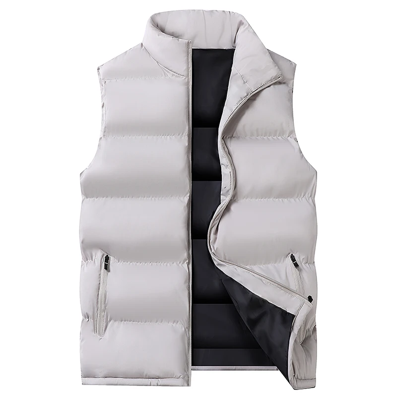 Autumn Winter Warm Trend Men's High Quality Multiple Pockets Sports Coat Vest Sleeveless Stand Collar Casual Sweatwear Warm Vest
Autumn Winter Warm Trend Men's High Quality Multiple Pockets Sports Coat Vest Sleeveless Stand Collar Casual Sweatwear Warm Vest
