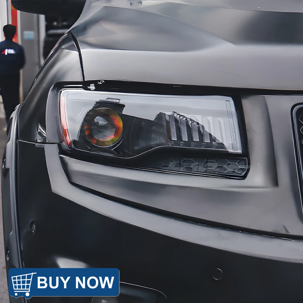 Для Jeep Grand Cherokee 2014-2021 обновление автомобильных фар в сборе, высокая настройка, пусковой эффект, светодиодный объектив проектора, аксессуары 
Для Jeep Grand Cherokee 2014-2021 обновление автомобильных фар в сборе, высокая настройка, пусковой эффект, светодиодный объектив проектора, аксессуары