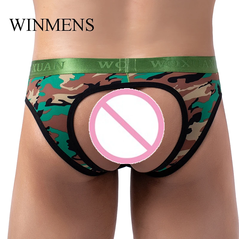 Adult Men Open Back Camouflage Briefs Underwear Gay Sissy Erotic Backless Jockstraps U Convex Bulge Pouch G Strings Panties
Adult Men Open Back Camouflage Briefs Underwear Gay Sissy Erotic Backless Jockstraps U Convex Bulge Pouch G Strings Panties